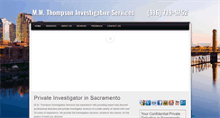 Desktop Screenshot of privateinvestigatorssacramento.com